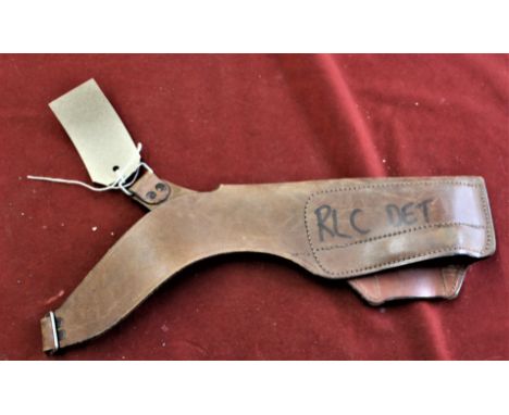 British Army Browning Hi Power leather shoulder holster, used by various units. Stamped Browning 9mm, dated 1990&nbsp;