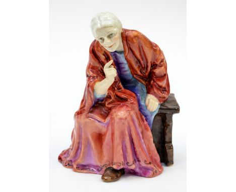 F G Doughty for Royal Worcester, 'The Fortune Teller', figure 2924 