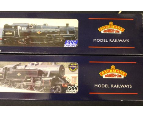 Bachmann model railways OO scale, a pair of boxed 2-6-4T locos 