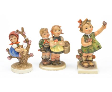 Three Goebel figures, made in West Germany, (3)