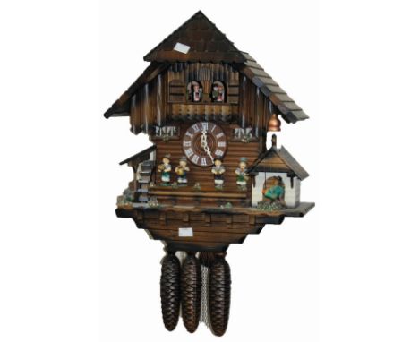 A Black Forest cuckoo clock 