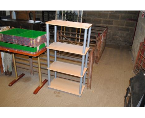 A four tier shelf