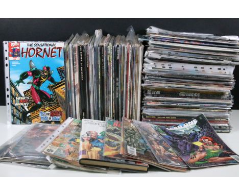 Comics - Large collection of mainly DC &amp; Marvel comics to include The Death Of Superman, The Return Of Superman, Amazing 
