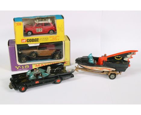 Two boxed diecast models to include Corgi 339 Monte-Carlo Mini-Cooper 'S' and Matchbox Models Of Yesteryear Y-15 1930 Packard
