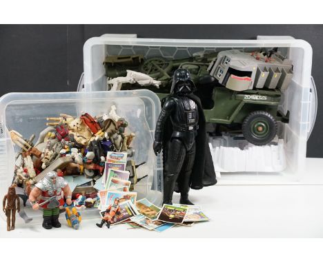 Collection of 80s onwards TV related figures &amp; vehicles featuring 44 x original Star Wars figures (2 x TaunTaun, Admiral 