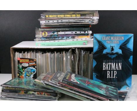 Comics - Large collection of mainly DC Batman related comics featuring Dark Victory, Penguin Triumphant, Batman Vs Predator, 