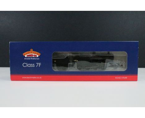 Boxed Bachmann OO gauge 31-010 Class 7F 53806 BR black early emblem locomotive 