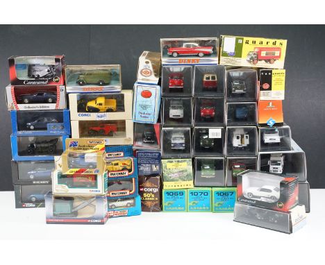47 Boxed / cased diecast models to include 14 x Oxford Diecast models including Commercials and Haulage, 5 x Eligor models in