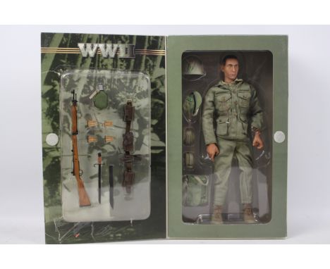 Blue Box  - A boxed Blue Box Toys 'Elite Force' #21085 1:6 scale 'Elite Force' W2 Japanese imperial Navy action figure ' Yamo