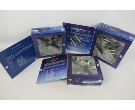 HM / Hobbymaster - Three 1:72 scale models from the Air Power Series comprising # HA1210 Avenger II, # HA2011 B5N22 Type 97 A