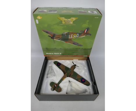 Corgi - A limited edition 1:32 scale Aviation Archive model # AA35505 World War II Early War Hawker Hurricane Mk.I - LE-D, V7