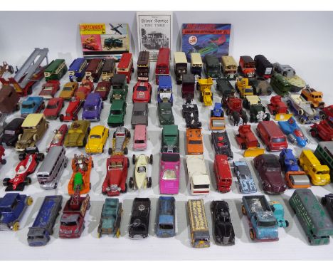 Matchbox - Corgi - EFE- Tootsie - Others - A large unboxed group of diecast model vehicles in various scales with two Matchbo