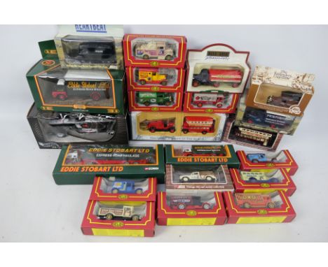 Corgi, Hot Wheels, Lledo, - 3 x boxed Corgi 'Eddie Stobart' trucks, a boxed Hot Wheels vehicle, 10 x boxed Corgi 'Cameo' vehi