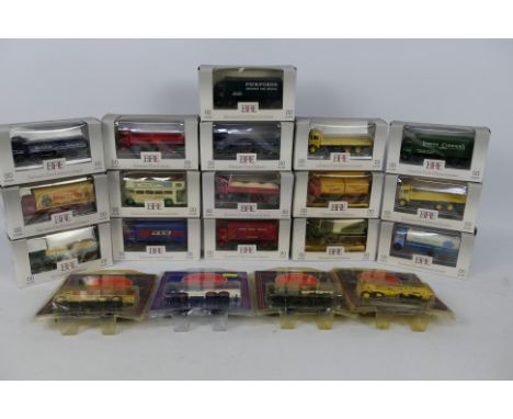 EFE - 20 x boxed / bubble packed truck models in 1:76 scale including AEC Mammoth tipper in Wimpey livery, AEC Mammoth tanker