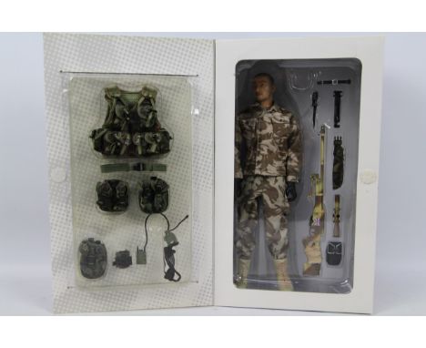 Dragon - A boxed Dragon #70269 'Modern Elite Series' 1:6 scale British Fighting Soldier 'Evan' SAS Sniper, Basra, Iraq, 26th 