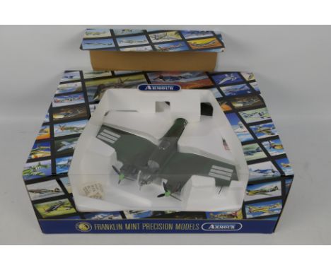 Franklin Mint Collection Armour - A 1:48 scale Heinkel III Battle of Britain Aircraft # B11E198, appears mint (unchecked for 