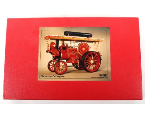 Wills Fine craft boxed kit “Showmans engine”, white Metal kit appears to be complete with instructions part list and unused s