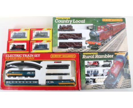 Hornby Railways 00 Gauge Sets, R.671 Country Local, 0-60T Locomotive, Clerestory composite coach, Clerestory brake coach, mis
