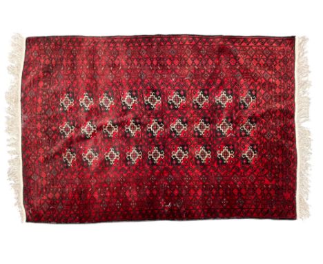 Afghan A bokhara carpet  Dimensions: 172.5 cm x 104.5 cm 