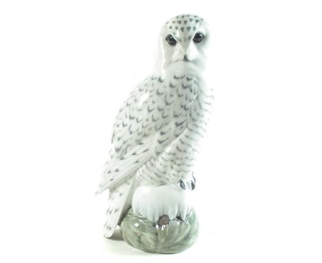 Large Royal Copenhagen Owl, model number 1829.39cm highCondition report: No damage or restoration. The tips of the bird's tai
