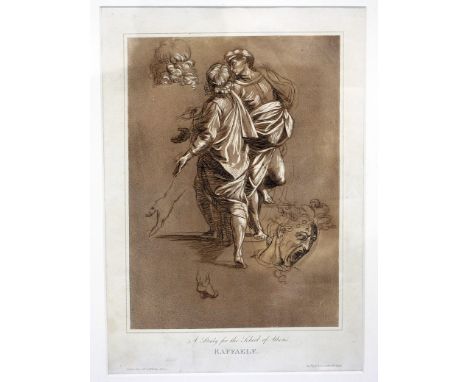 A GROUP OF MISCELLANEOUS PICTURES AND PRINTS to include a portrait drawing after Dirck De Bray
