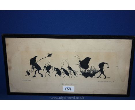 An M. Foster Knight Print, copyright from 'The British Art Company Ltd' - 'The Elves Return'