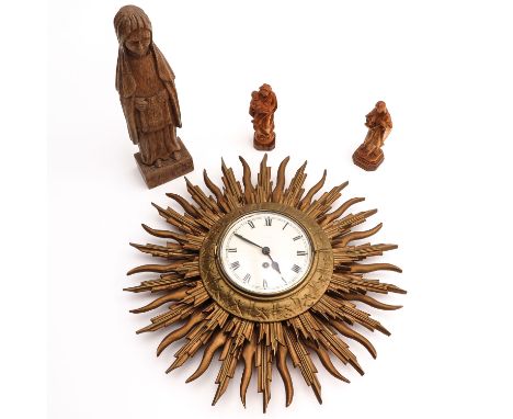 Sun clock is 48 cm. in diameter.