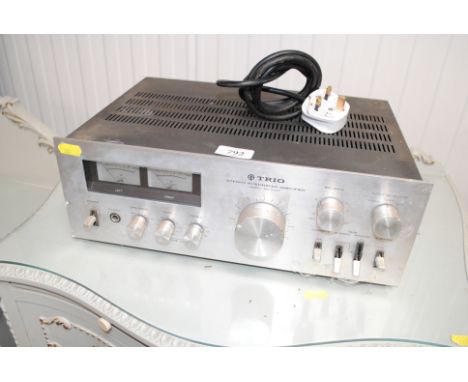 A Trio stereo integrated amplifier model KA-5700