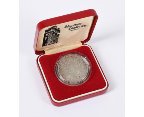 
	
		EDWARD VII, BRITISH TRADE DOLLAR 1908B (KM T5)
		Good very fine, light scratch to reverse.

	

