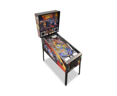 Bally - Indianapolis 500 Pinball Machine - 1995Electronic Indianapolis 500 pinball machine produced by Bally based around the