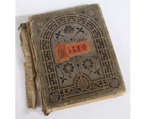 A good Victorian travel and topographical photograph album, each photograph with hand written descriptions featuring Governme