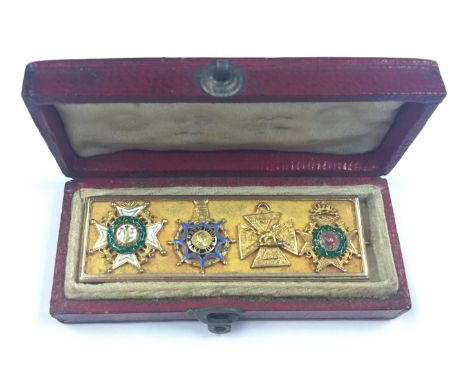 An important miniature bar belonging to General Rowland Hill, 1st Viscount Hill, GCB, GCH (11 August 1772 - 10 December 1842)