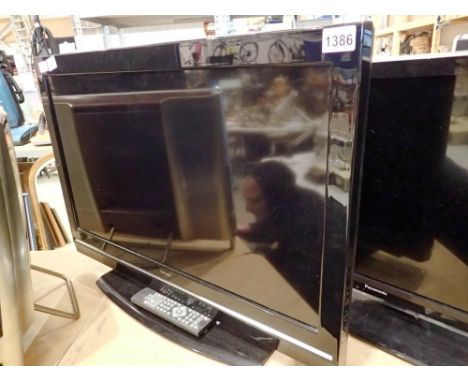 Technika 32-2000, 32" Televisionon stand. All electrical items in this lot have been PAT tested for safety and have passed. T