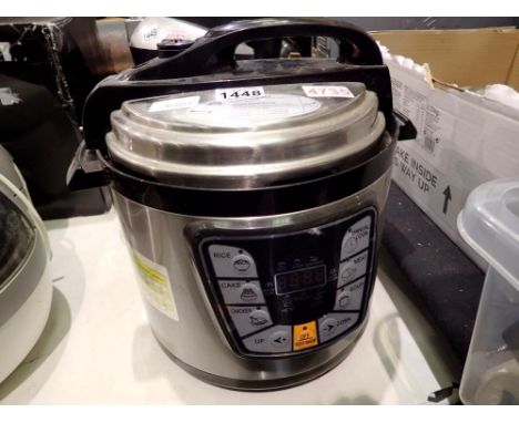 Delta electric multi-cooker SDA56. All electrical items in this lot have been PAT tested for safety and have passed. This doe