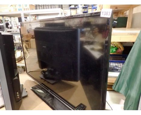 JVC 40 inch Television, model LT40C750B and remote. All electrical items in this lot have been PAT tested for safety and have