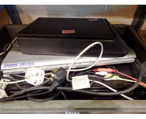 Kenwood DP1510CD player together with a Samsung DVD player. All electrical items in this lot have been PAT tested for safety 