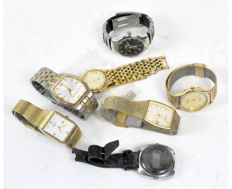 A collection of gentlemens' wrist watches, including ones by Sekonda, Accurist, Time, Timex, Rotary, Pierre Cardin and the Iv