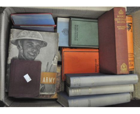 A large quantity of historically related books, to include 'The Passing of The Stewarts', 'Mary Queen of Scots' and 'Eighth A