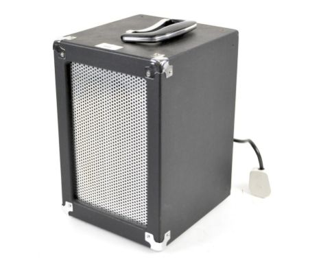A Palca Educational Systems Ltd amplified loud speaker system, PA-5500 with carry handle, 30.5cm high