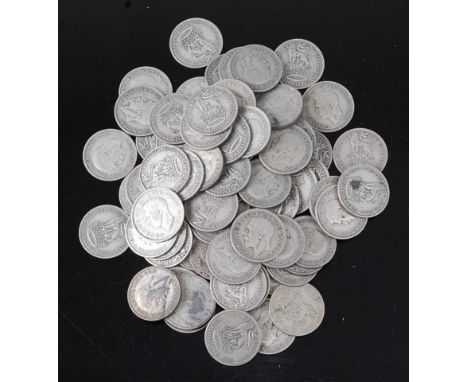 Great Britain, a collection of seventy three George V/VI shillings, all post 1920 but pre 1947. (73)