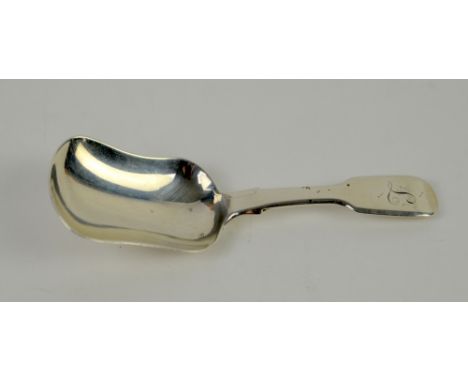 19th Century silver caddy spoon.    