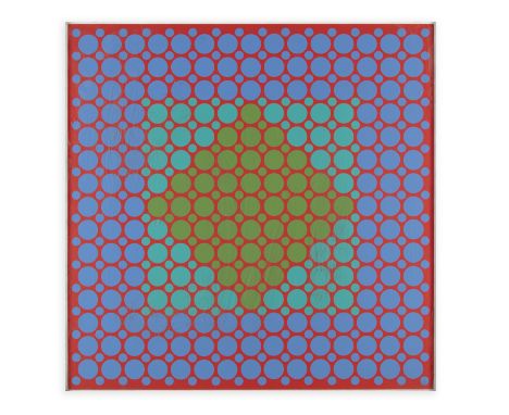 Richard Anuszkiewicz (b.1930) Untitled Screenprint, 60 x 60cm Signed Provenance: From the Antoinette and Patrick J. Murphy Co