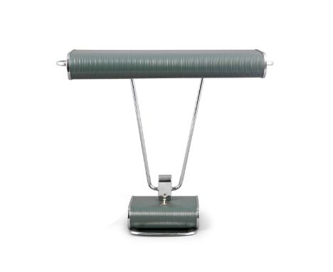 DESK LAMP A MODEL N71 DESK LAMP, attributed to Eileen Gray, produced by Jumo. 39 x 44 x 20cm
