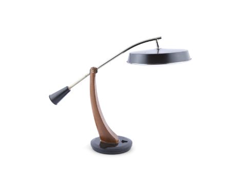 FASE A Fase President desk lamp, Spain c.1960. 46cm high x 72cm