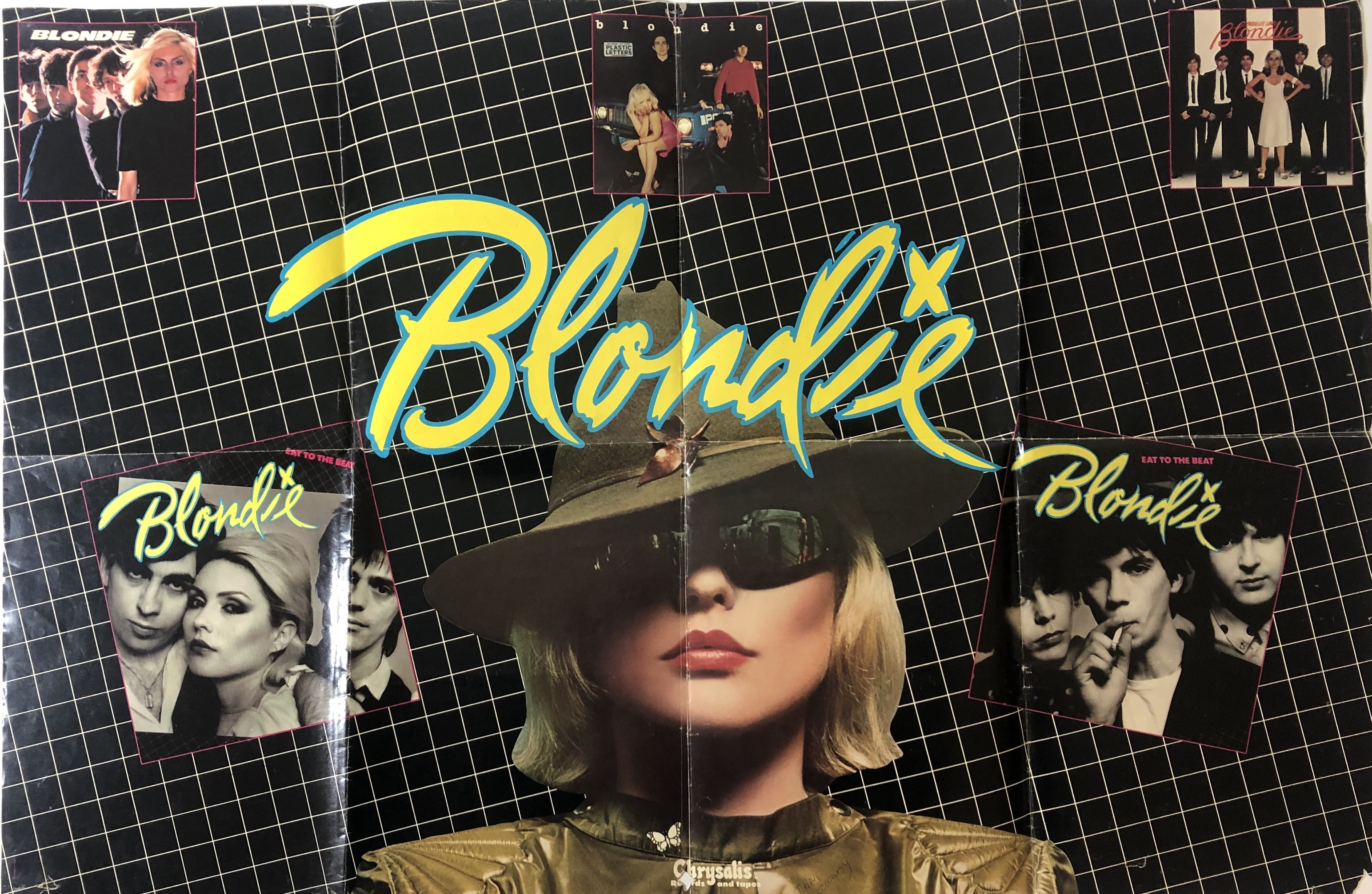 BLONDIE POSTERS. Two Blondie Posters To Include: Eat To The Beat US ...