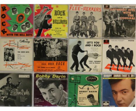 60s ROCK 'N' ROLL / R&amp;B / POP + BEAT - EPs - 'C - D' . 21 x more EPs from the C's and D's loaded with rarities. Artists/t