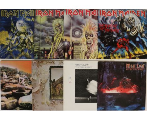 HARD ROCK / HEAVY METAL / GUITAR HEROES - LPs/BOX SET. Stirrin' collection of 48 x LPs plus one box set. Artists/titles inclu