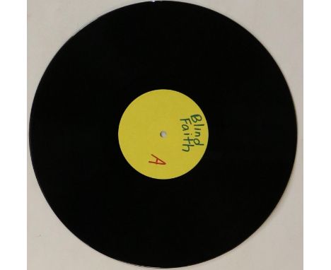 BLIND FAITH - BLIND FAITH LP (US TEST PRESSING). Scarcely seen original US test pressing of the seminal 1969 LP (no catalogue