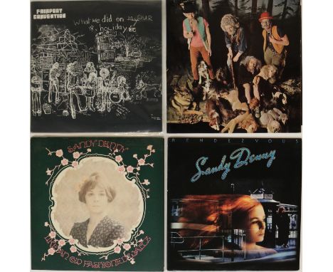 ISLAND (FOLK-ROCK 60s ARTISTS) - LPs. Extremely fine bundle of 4 x LPs. Titles are Fairport Convention - What We Did On Our H