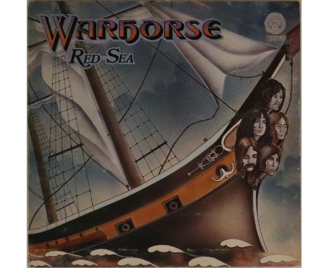 WARHORSE - RED SEA LP (1ST UK VERTIGO SWIRL - 6360 066). Ace original UK pressing of the 1972 LP (6360 066). The record is in